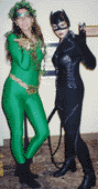 Poison Ivy and Catwoman