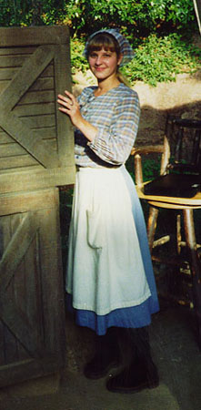 Miss Amy as a Ranch Girl